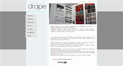 Desktop Screenshot of drapedeco.com